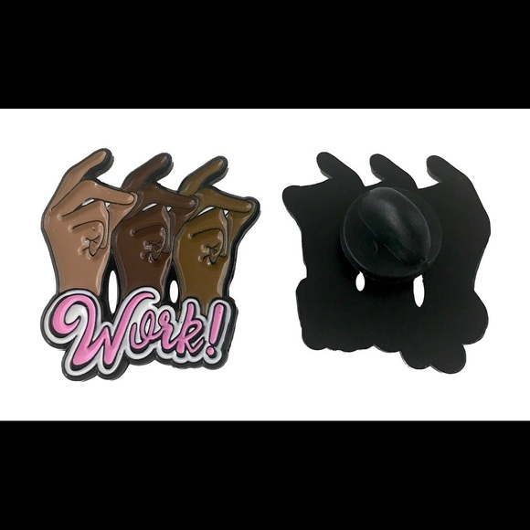 Hamilton “Work” Pin - Picture 2 of 3